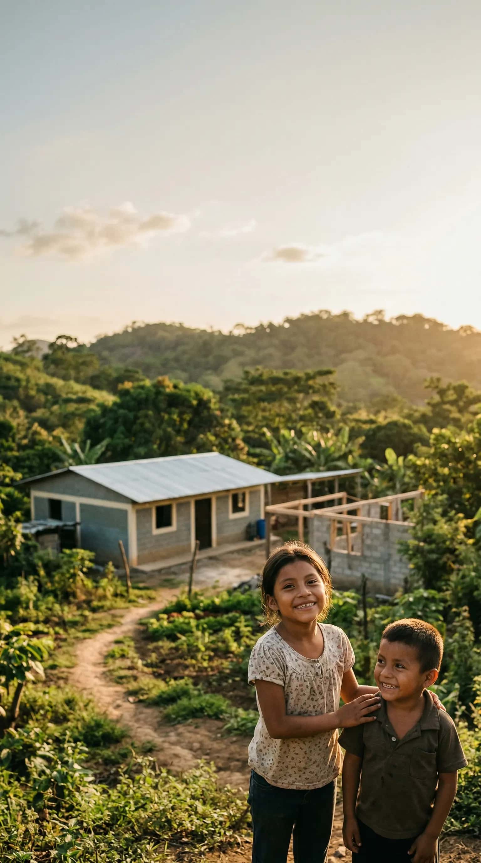 School construction in Honduras